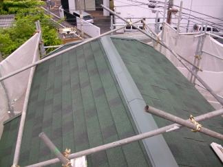 金属瓦葺き替え工事5月19日完了物件其の2