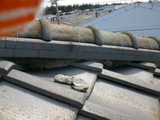 7/14完了 習志野市K様邸 瓦ガード工事